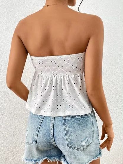 STRAPLESS SUMMER TOP