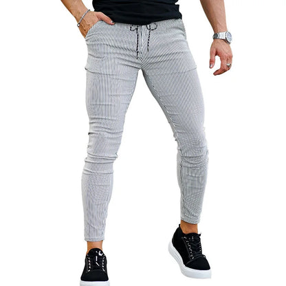 SLIM FIT STRIPE JEANS